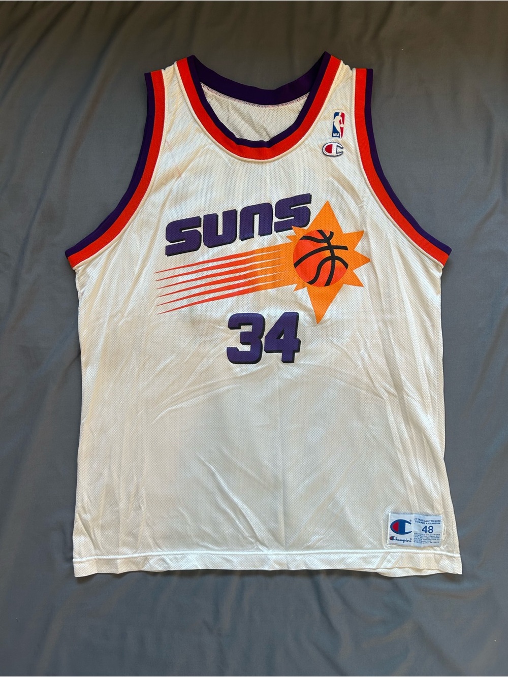 Vintage Champion / NBA / Phoenix Suns / Charles Barkley Jersey